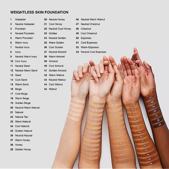 Bobbi Brown Warm Honey Weightless Skin Foundation .44oz - Picture 5 of 5